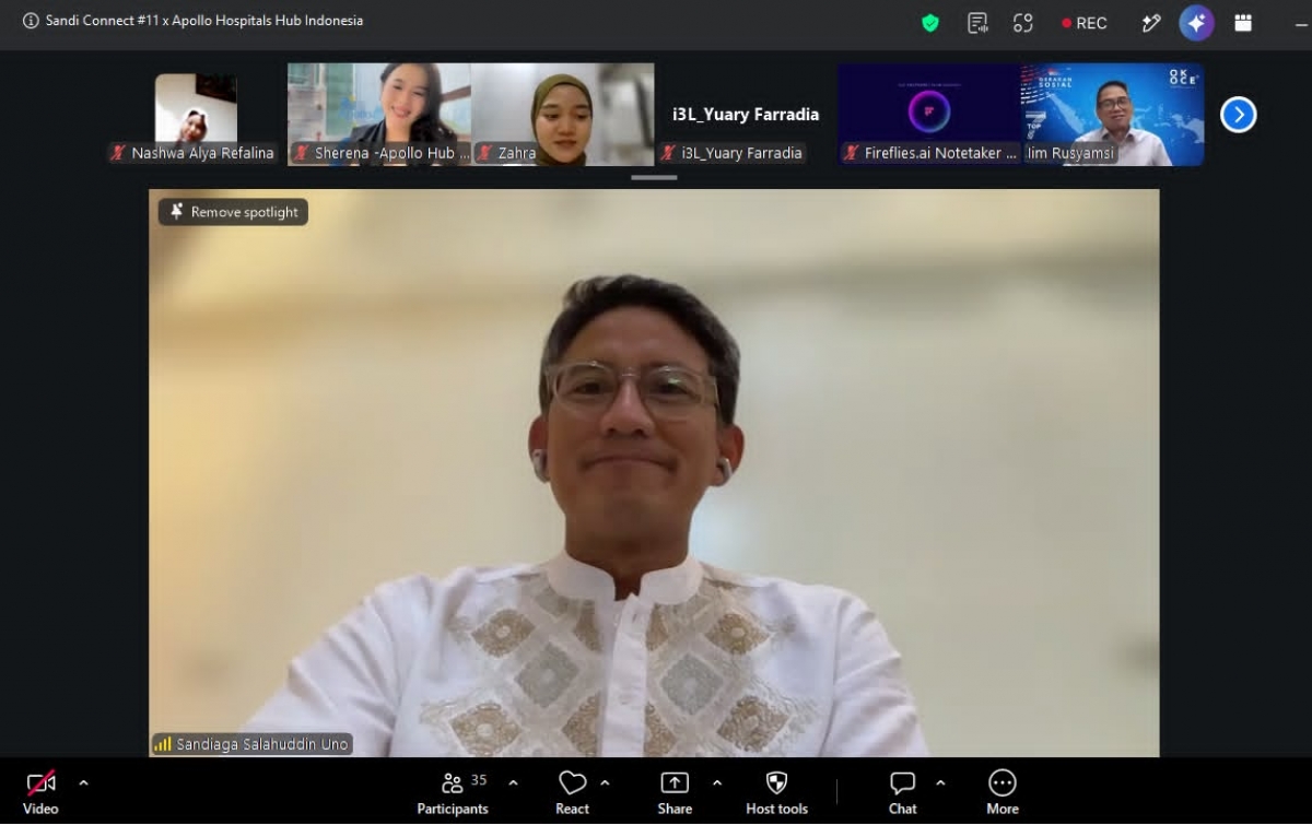 Sandiaga Uno Soroti WNI Berobat ke Luar Negeri, Medical Tourism Jadi Peluang Ekonomi Baru