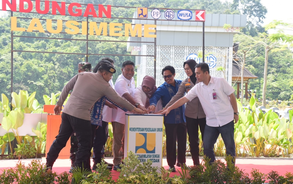 Pengisian Awal Air Bendungan Lau Simeme Dimulai