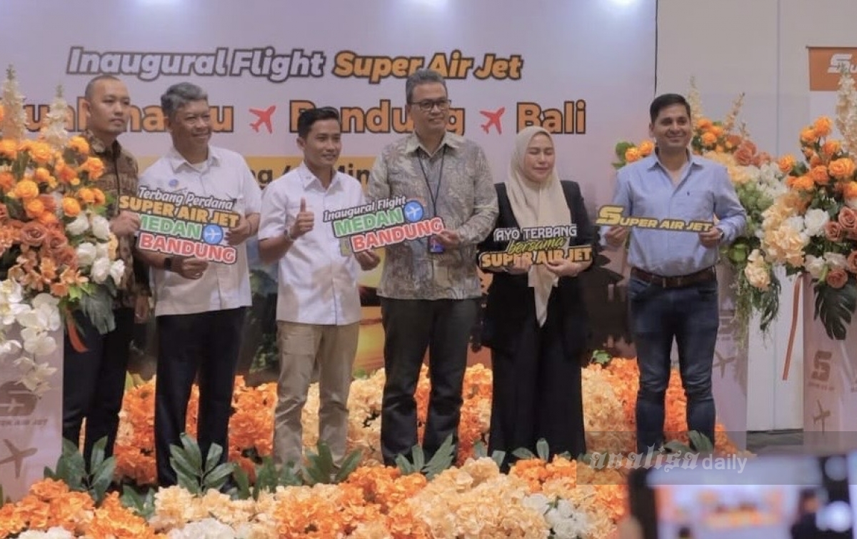 Super Air Jet Buka Rute Kualanamu–Bandung, Hadirkan Akses Lanjutan Praktis Menuju Bali
