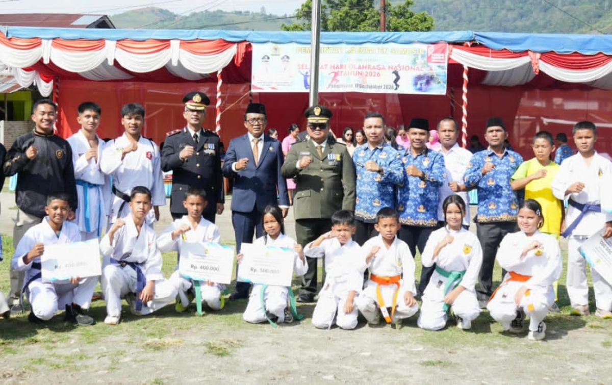 Pemkab Samosir Peringati Haornas ke-43, 76 Atlet dan 20 Pelatih Terima Tali Asih