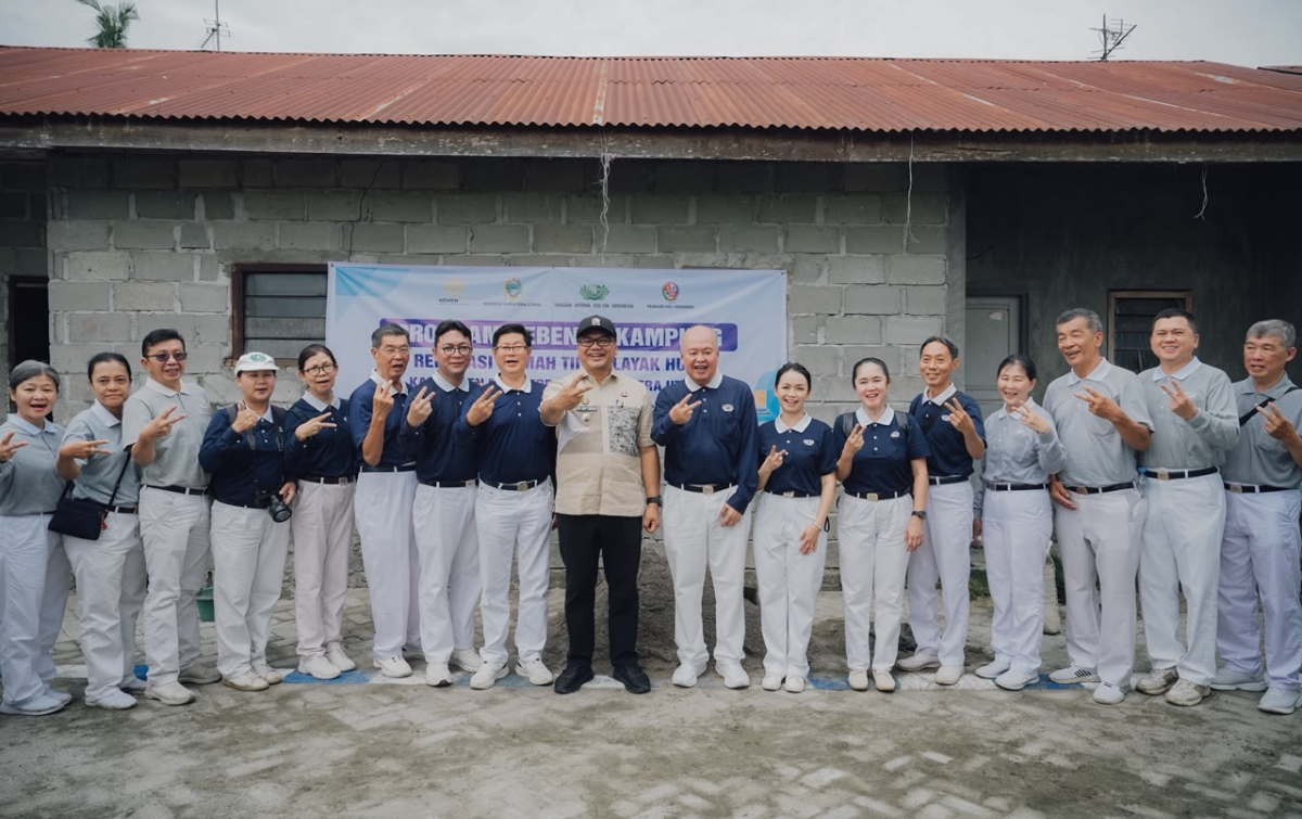 Pemkab Deli Serdang Yayasan Buddha Tzu Chi Renovasi 300 Rumah 