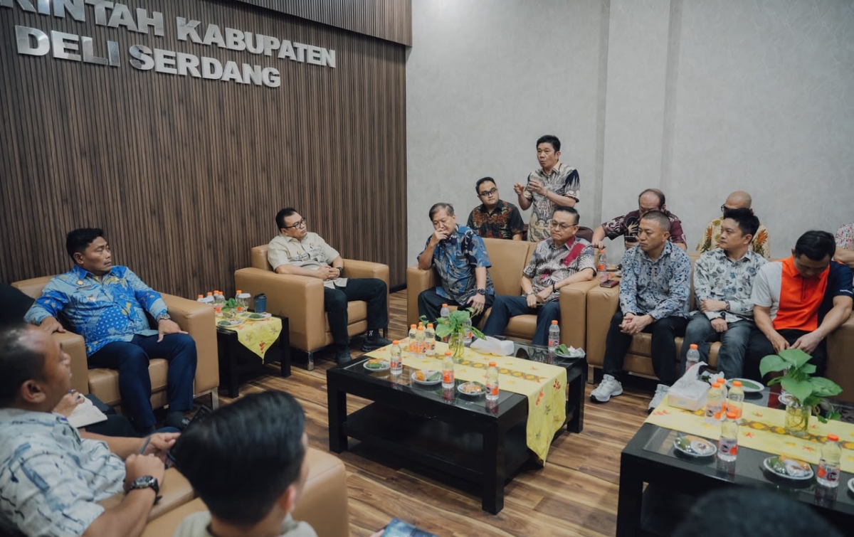 Investor China Jajaki Industri Daur Ulang di Deli Serdang