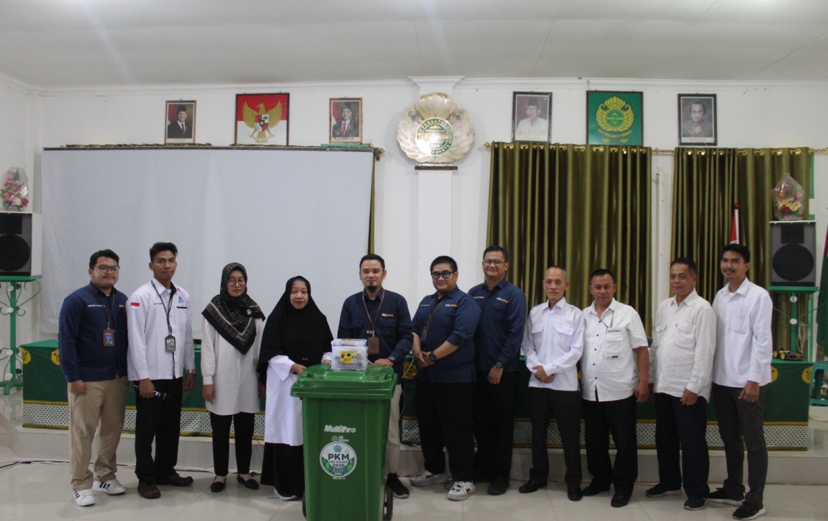Polmed Implementasikan Smart Trash Berbasis IoT Dukung Kebersihan Sekolah