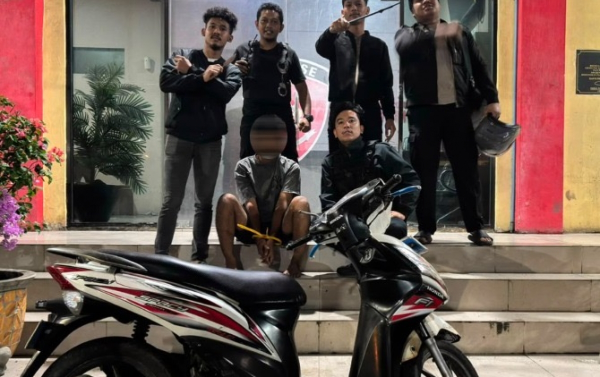 Gerak Cepat Tim Macan, Pelaku Begal Ojek di Martubung Diterkam di Sicanang Kurang Dari 1 Jam