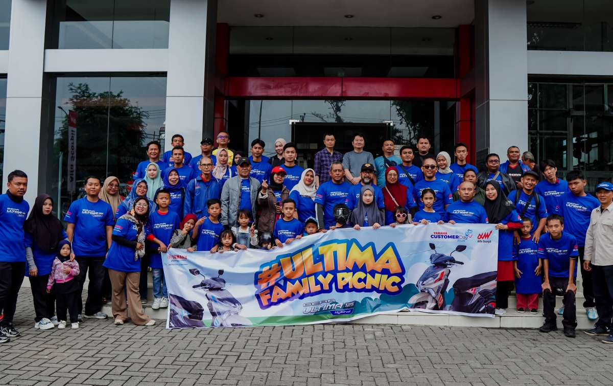 GEAR Ultima Family Gathering Sukses, Motor Rp 20 Jutaan Jadi Idola Peserta