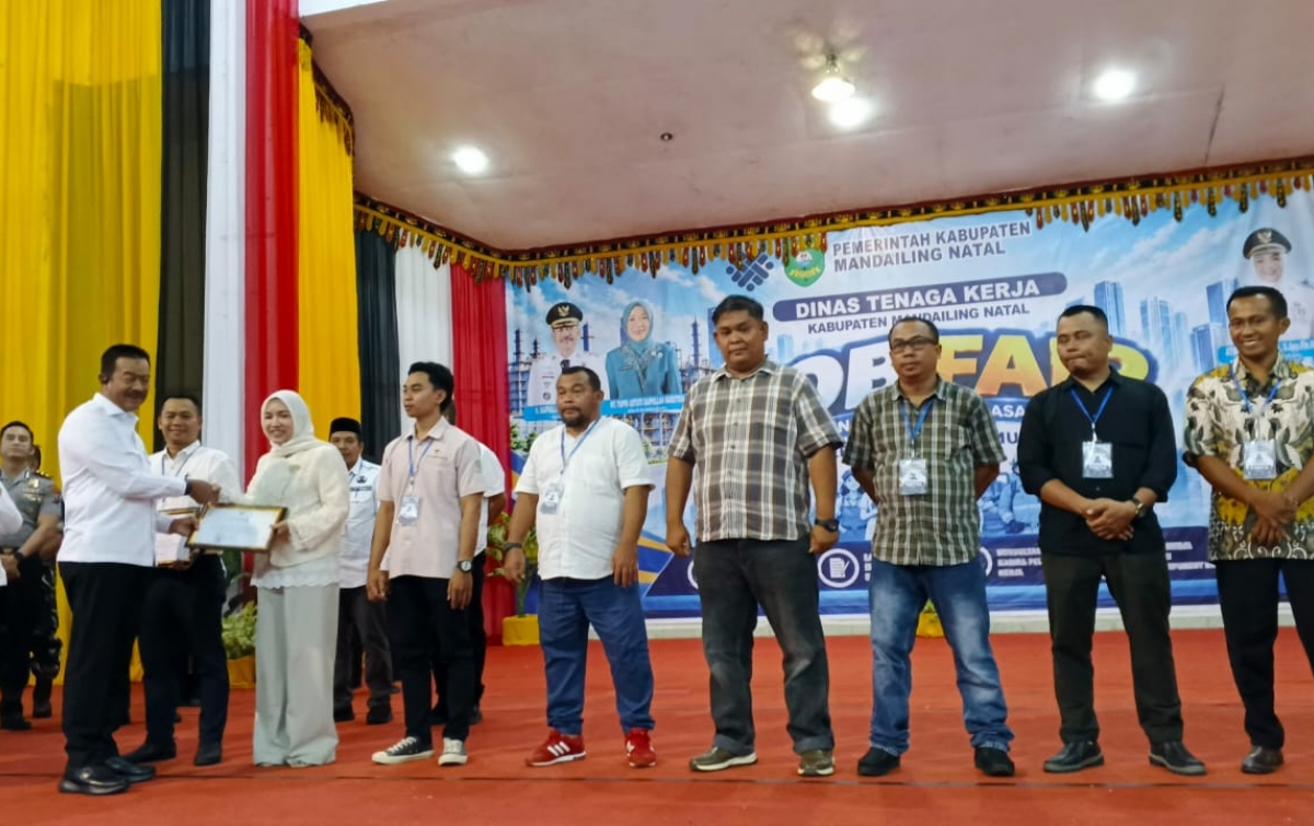 Bupati Madina Resmi Buka Job Fair 2026, 15 Perusahaan Buka 304 Lowongan Kerja