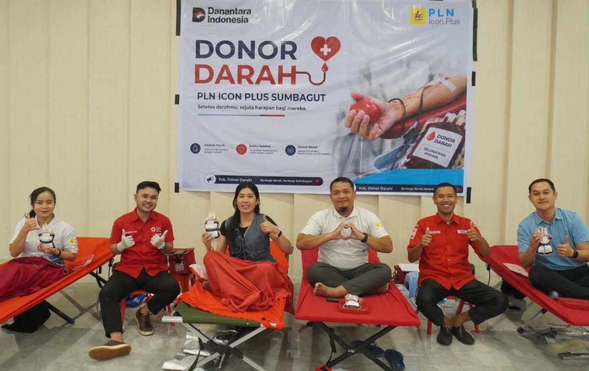 Bangun Budaya Peduli, PLN Icon Plus Sumbagut Gelar Aksi Donor Darah