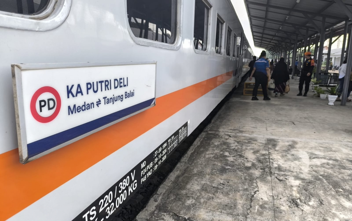 KA Putri Deli Sempat Berhenti Usai Berangkat, KAI Tegaskan Kereta Api Tidak Tergelincir