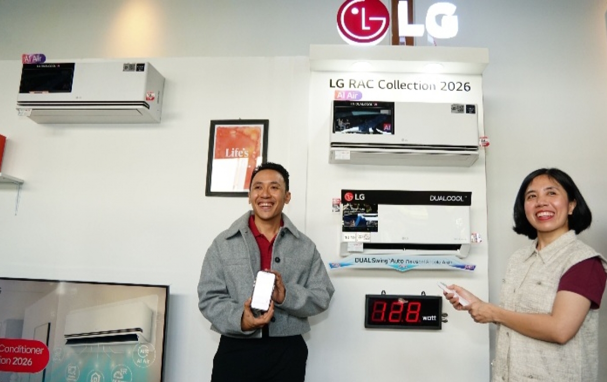 Dorong Efisiensi Energi, LG Luncurkan Rangkaian AC Berteknologi AI di Indonesia