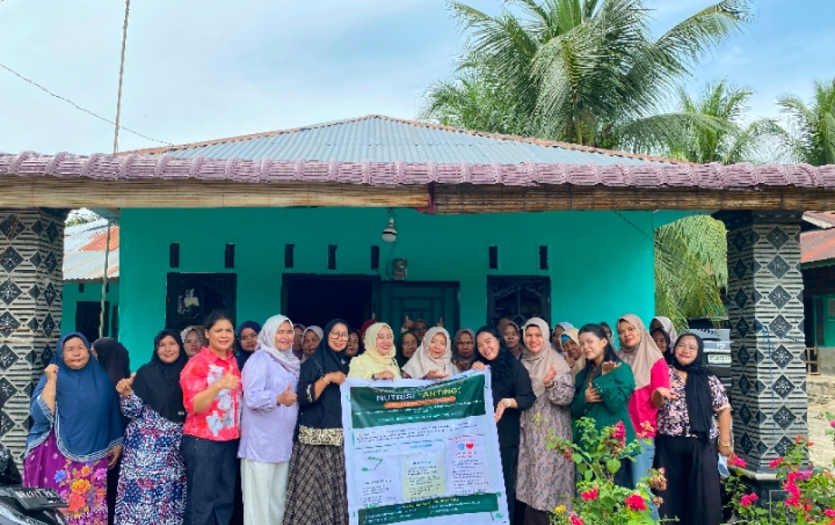 Tim FKM-FKep USU Berdayakan Warga Olah Air Bersih