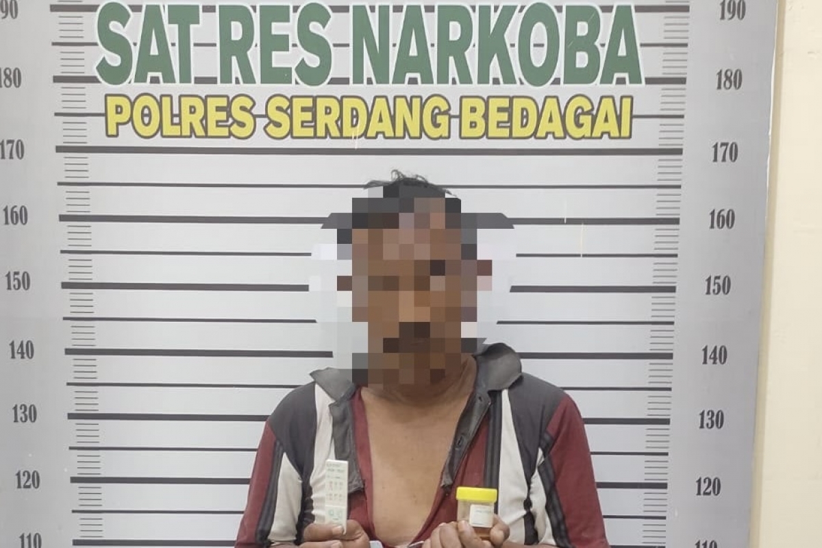 3 Hari Jadi Pengedar Sabu, Pria di Pantai Cermin Ditangkap Polisi