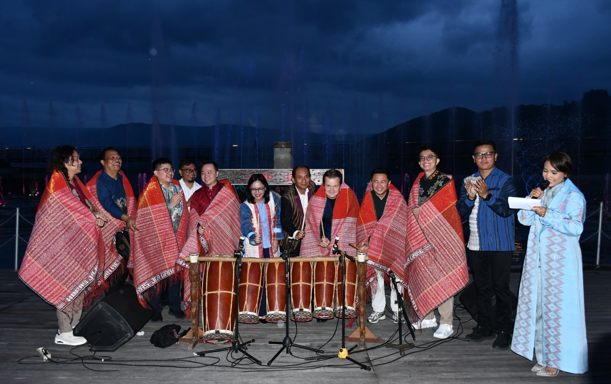 Toba Caldera Culture Festival 2026 Resmi Dibuka, Gondang dan Penyematan Ulos Warnai Seremoni
