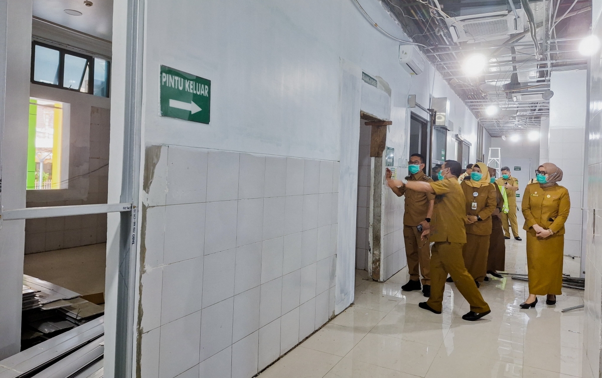 Zakiyuddin Harahap Cek Langsung Renovasi IGD RSUD Dr Pirngadi