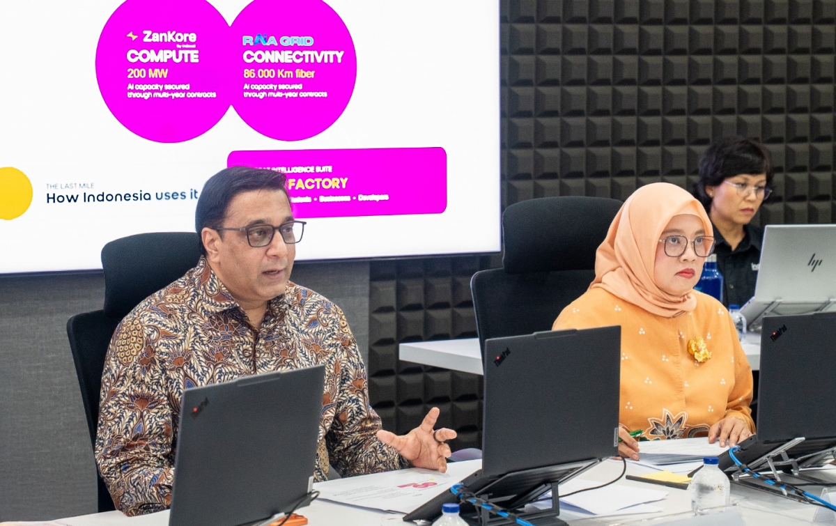 RUPSLB Indosat Sahkan Perpanjangan Masa Jabatan President Director dan CEO Vikram Sinha