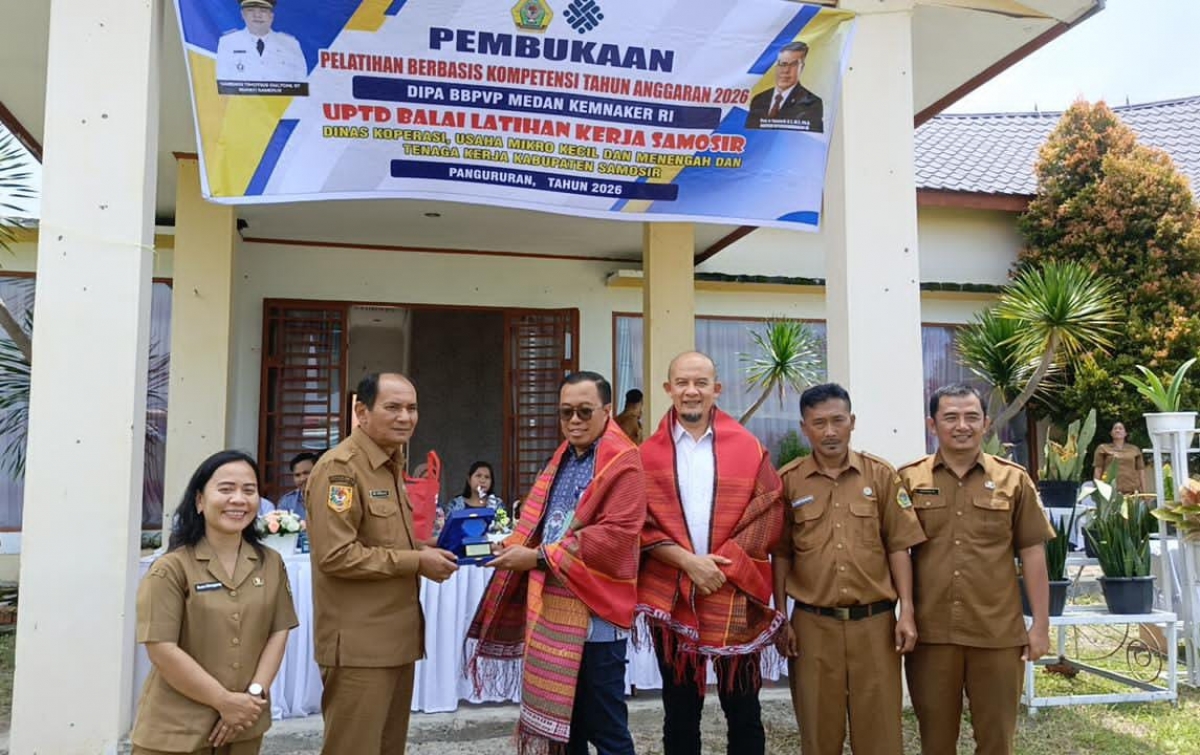 Pelatihan Kompetensi di Samosir Didorong Jadi Bekal Kerja dan Wirausaha