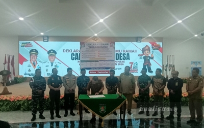 128 Cakades di Asahan Deklarasi Pilkades Damai
