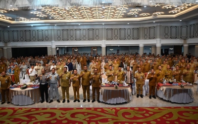 Pemkab Samosir Siap Perkuat PAD, Wabup Ariston Hadiri Rakor se-Sumut