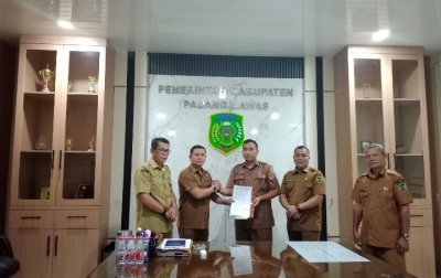 Bupati Palas Tunjuk Rahmat Siregar sebagai Plt Inspektur