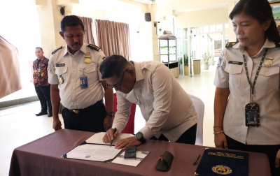 Kanwil Imigrasi Sumut Teguhkan Komitmen, Laksanakan Penandatanganan Pakta Integritas Seleksi Taruna Poltekimipas TA 2026