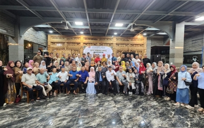 Ketua Umum DPP IKA SMAN7 Medan Ir.Malik Assalih Harahap Pimpin Rapat Perdana Rapat Pengurus IKA SMAN7 Medan