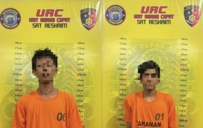 Polres Sergai Ringkus Komplotan Pencuri 122 Meteran Air PUTR, Kerugian Capai Puluhan Juta Rupiah