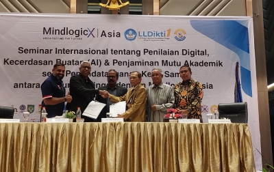 Pemanfaatan Digital dan AI, MindlogicX Asia - LLDikti Wilayah I Dorong Transformasi Asesmen Pendidikan Tinggi di Sumut