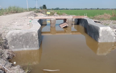 Proyek Konservasi Air di Sergai Disorot, Kualitas Bangunan Dam Paret Dituding Asal-Asalan