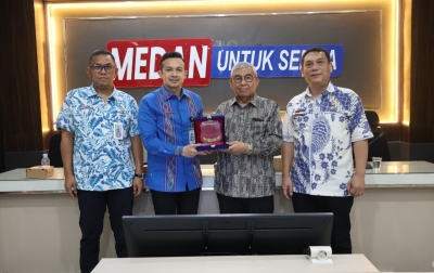 Komisi Informasi Provsu Visitasi ke Bapenda Kota Medan, Perkuat Keterbukaan Informasi Publik