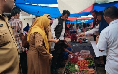 Kawal Stabilitas  Harga, Kasat Reskrim Polres Palas dan Pemkab Perketat Pengawasan