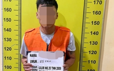 Kantongi 12,9 Gram Sabu,  Pria Asal Tamora Diciduk Sat Narkoba Deliserdang