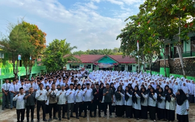 Bawaslu Goes To School di MAN 2 Madina, Pemilih Pemula Diajak Tak Sekedar Datang ke TPS