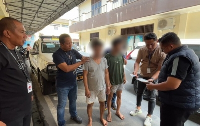 Dua Bandar Dan Pengedar Diciduk Dari Atap Rumah