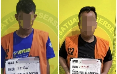 Jual Sabu, Dua Warga Tanjung Morawa Ditangkap Satres Narkoba Polresta Deliserdang