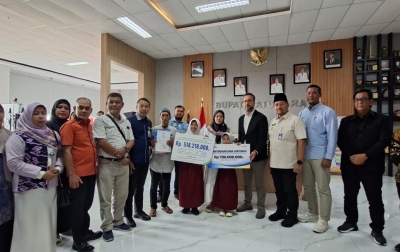 Ahli Waris 3 Korban Kebakaran PT Evyap Terima Santunan dan Tali Asih Senilai Rp1,1 Miliar dari BPJS Ketenagakerjaan