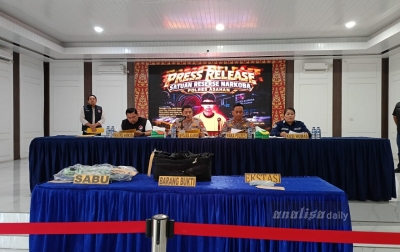 Polres Asahan Ungkap Peredaran 5 Kg Sabu dan 285 Butir Ekstasi, 1 Kurir Ditangkap