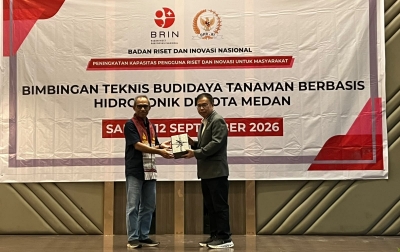 Bimtek BRIN, Sofyan Tan Dorong Budidaya Hidroponik dan Akan Libatkan Disabilitas