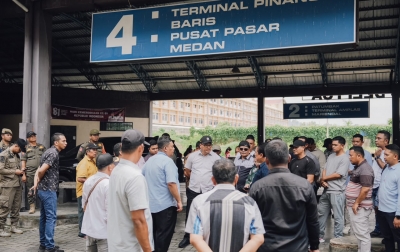 Cek Kesiapan BRT Mebidang, Asri Ludin Tambunan Tinjau Pasar dan Terminal Deli Tua