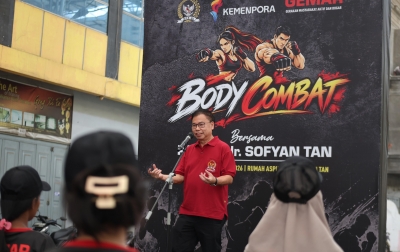 Dari Body Combat hingga Funwalk,  Sofyan Tan Kampanyekan Tubuh Bugar dan Persahabatan