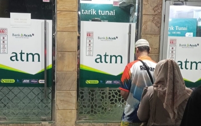 Nasabah Kecewa, ATM Bank Aceh Syariah Langsa Sering Rusak