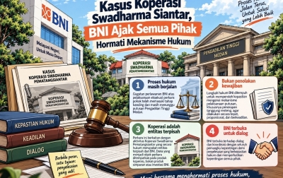 Kasus Koperasi Swadharma Siantar, BNI Ajak Semua Pihak Hormati Mekanisme Hukum