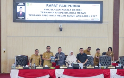 Pemko Medan Proyeksikan APBD 2027 Sebesar Rp 7,16 T, Rico Waas Fokus Optimalkan 17 Program Prioritas