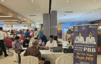 Pojok PBB Hadir di Brastagi Supermarket, Permudah Warga Bayar PBB