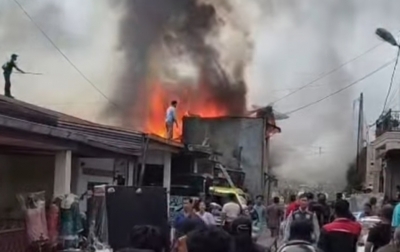 Kebakaran di Sidikalang, 4 Rumah Dikabarkan Hangus