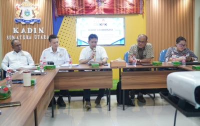 Kadin Sumut dan KPK RI Rakor Pencegahan Korupsi AMDAL