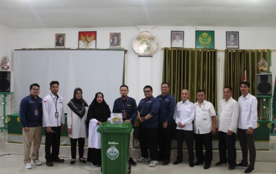 Polmed Implementasikan Smart Trash Berbasis IoT Dukung Kebersihan Sekolah