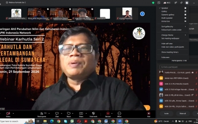 APIK Indonesia Network Dorong Pendekatan One Landscape–One Risk Map Tangani Karhutla dan PETI