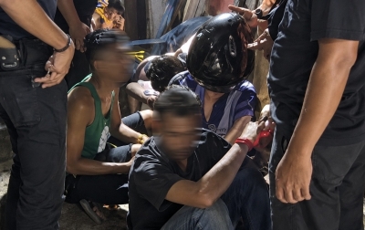 Grebek Sarang Narkoba, Polres Pelabuhan Belawan Ciduk 1 Pengedar dan 3 Pengguna Sabu di Mabar Hilir