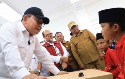 KSP Dudung Abdurachman Tinjau Sekolah Rakyat Terintegrasi 1 di Sergai: Pastikan Pendidikan Merata dan Motivasi Siswa Lewat Kisah Inspiratif