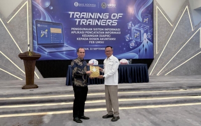 FEB UMSU dan Bank Indonesia Sumut Perkuat Literasi Keuangan UMKM melalui ToT SIAPIK