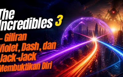 MovieBox: The Incredibles 3 Giliran Violet, Dash, dan Jack-Jack Membuktikan Diri